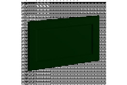 Боковая панель ZUPG 57.5/35.6 ASTI VERDE SUPER MAT
